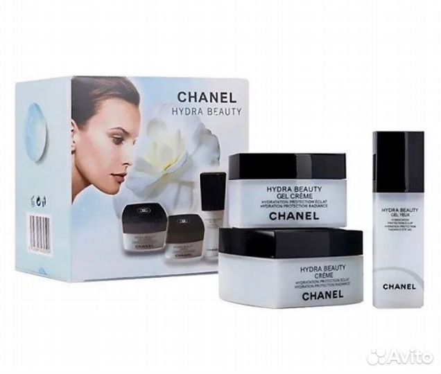 Chanel hydra beauty набор кремов 3в1