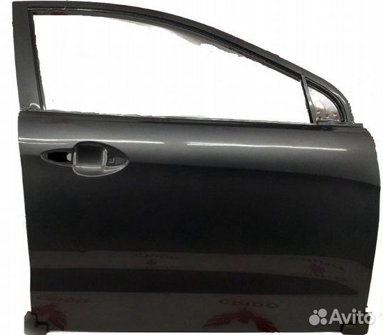 Дверь передняя правая серая Киа Рио 3 2011-2017