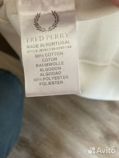 Олимпийка Fred perry