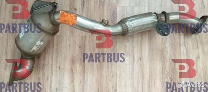 Глушитель передняя часть (катализатор) 14- Transit