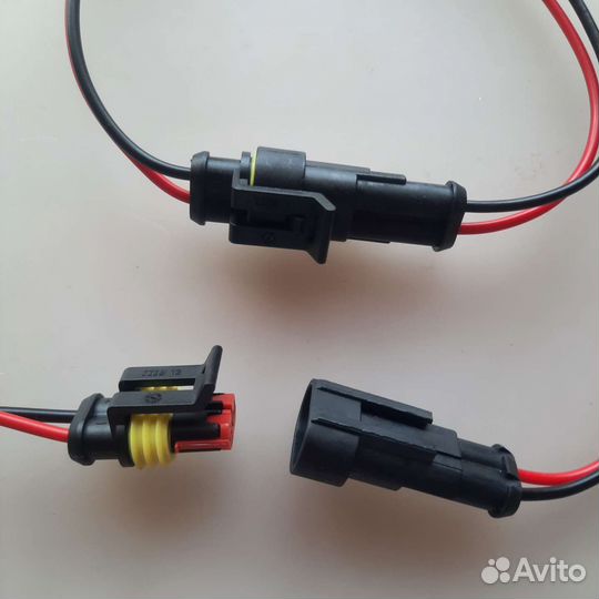 Разъём колодка соединительная 2х и 3х контактная