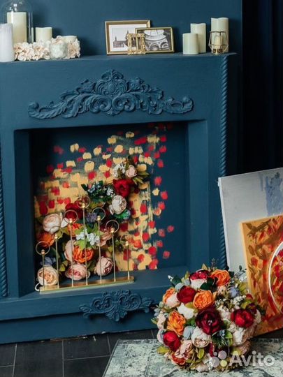 Камин декоративный