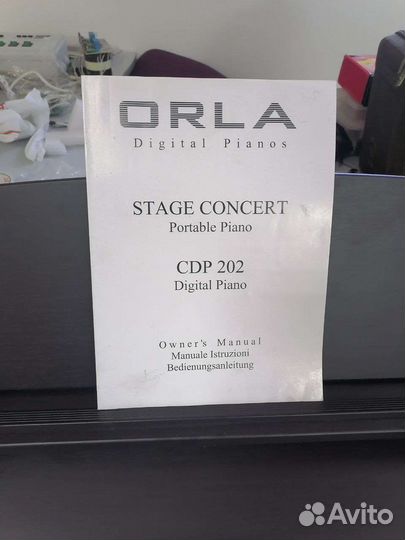 Цифровое пианино orla CDP-202 (после ремонта)