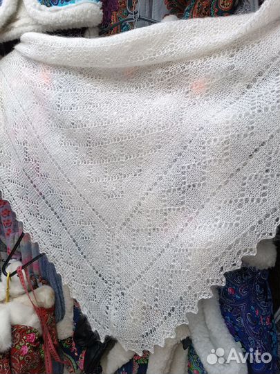 Платок шаль паутинки