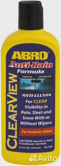 Abro Clear View Anti-Rain Formula 103мл антидождь