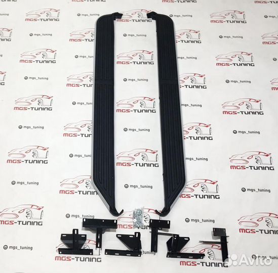 Пороги на Land Rover Discovery 04-16г