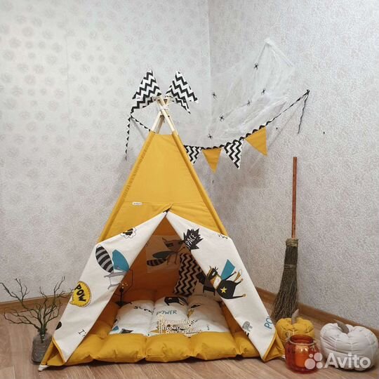 Детская палатка, вигвам, шалаш, домик в детскую