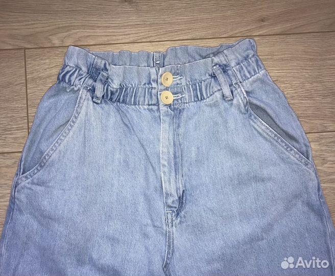 Джинсы zara mom женские