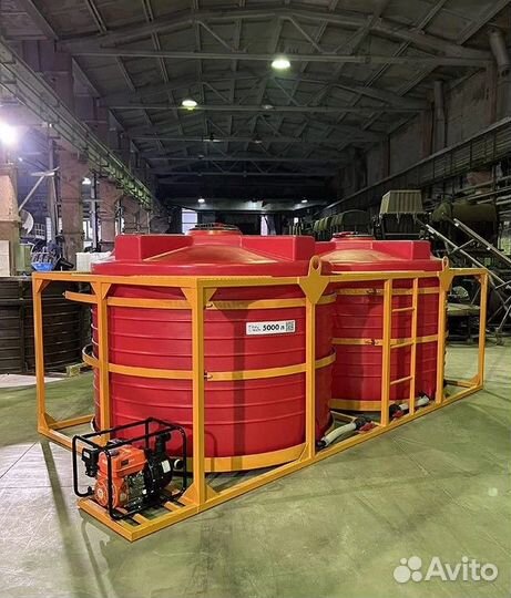 Бочки пластиковые 2000 л -10000 л