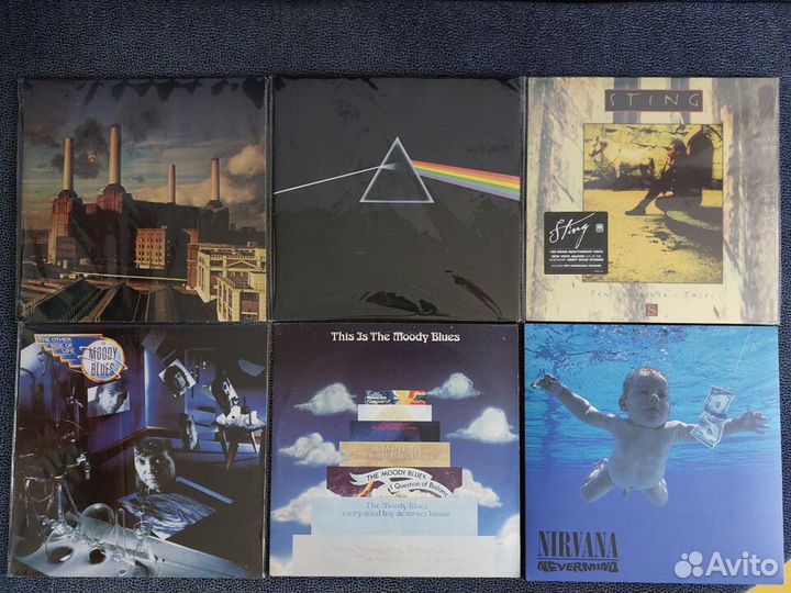 Виниловые пластинки Pink floyd