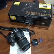 Зеркальная камера Nikon D5100 Kit с объективом Nik