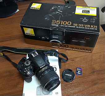 Зеркальная камера Nikon D5100 Kit с объективом Nik