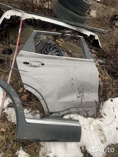 Продам дверь заднюю правую hyundai santa-fe 2022
