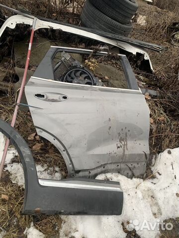 Продам дверь заднюю правую hyundai santa-fe 2022