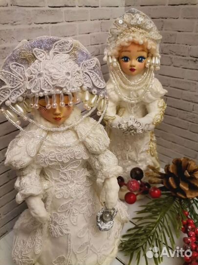 Ватная игрушка Снегурочка