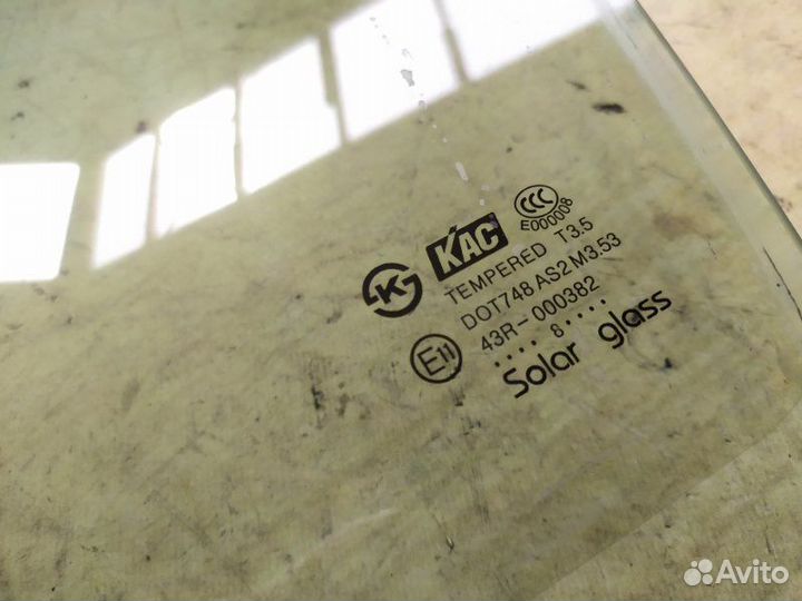 Стекло двери переднее левое Chevrolet Captiva C140