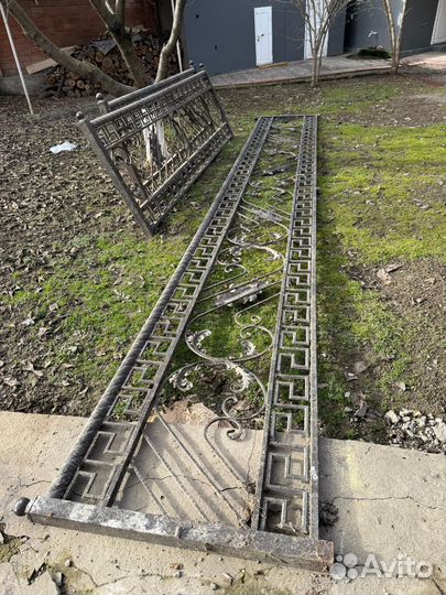 Кованные перила бу