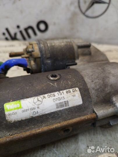 Стартер Mercedes W211 W219 OM642