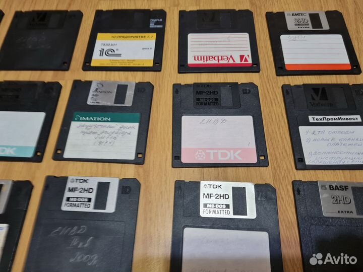 Дискеты 3,5 дюймов 26 шт. Беспл. дост. За все