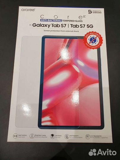 Защитное стекло для планшета Samsung Tab S7/S8