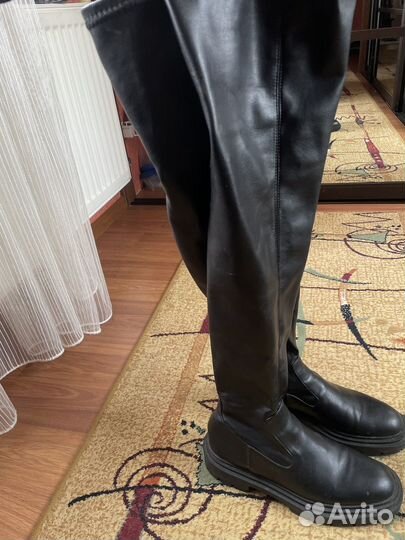 Ботфорты zara 39