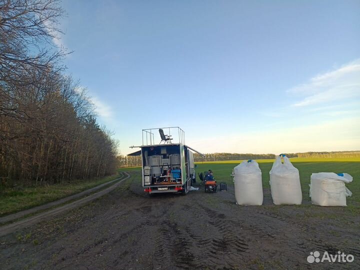 Внесение сзр агродронами