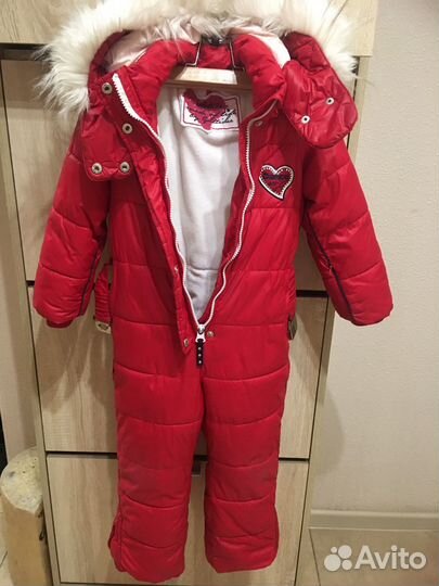 Зимний комбинезон для девочки 110 бу Gulliver