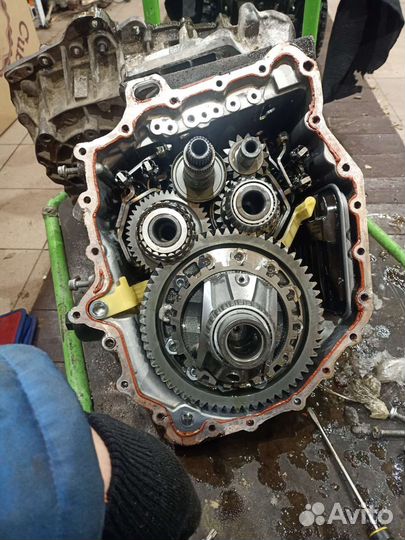 АКПП dsg 6 dq250 дсг 02e в разборе