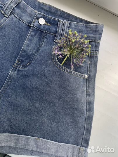 Шорты джинсовые