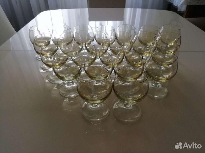 Рюмки на ножке новые