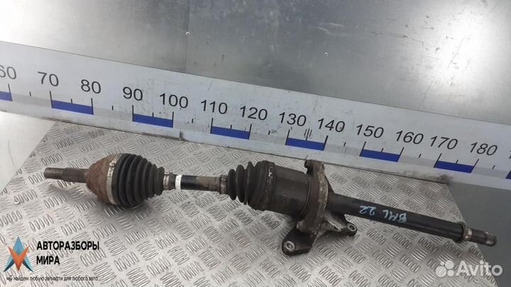 Полуось передняя правая (приводной вал, ШРУС)