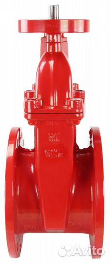 Задвижка клиновая 30ч939р красная DN.RU-300-16-GGG