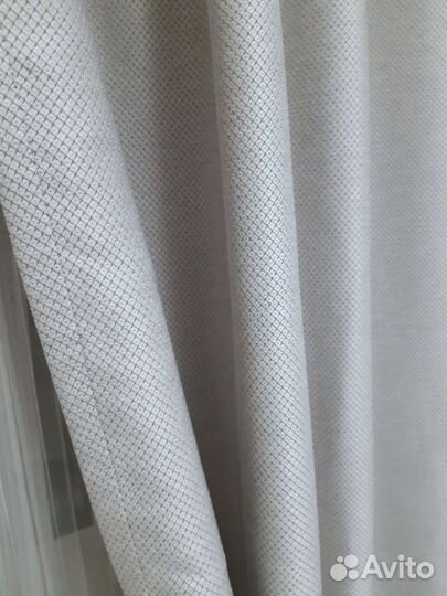 Шторы новые на ленте(2шт)