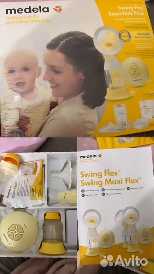 Молокоотсос Medela swing flex (почти новый)