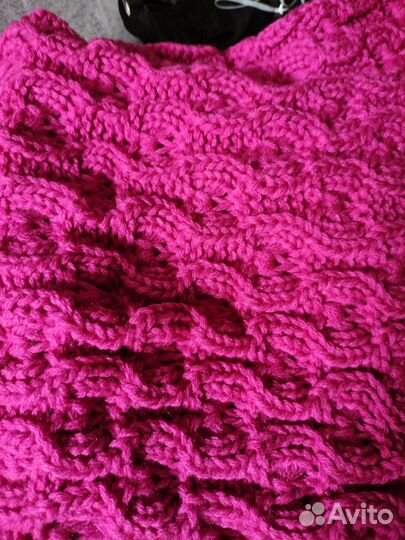 Шарф-снуд восьмерка