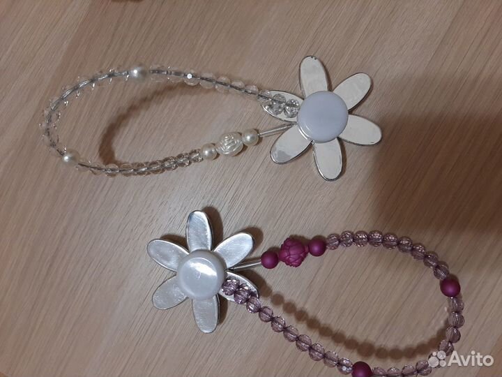 Прихваты зажимы для штор новые разные