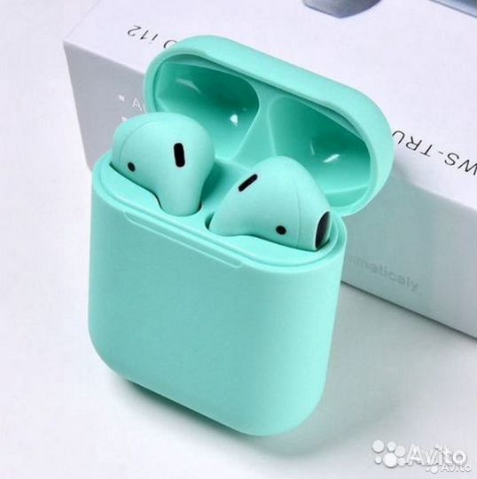 Сенсорные наушники AirPods I12-TWS 5.0 Мята