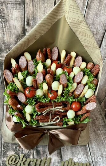 Съедобные букеты. Букет мужчине