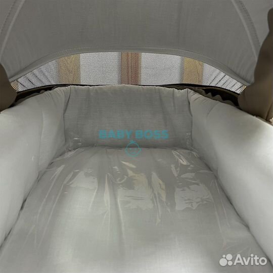 Коляска Adamex Rimini Eco бежевая