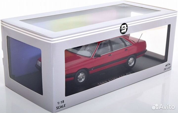 Audi 100 C3 Saloon 1989 Triple 9 1:18