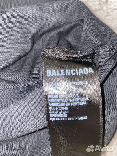 Balenciaga футболка оверсайз