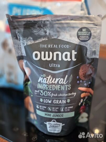 Сухой корм для щенков ownat
