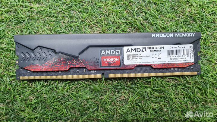 Оперативная память Amd DDR4 8Gb 3200MHz