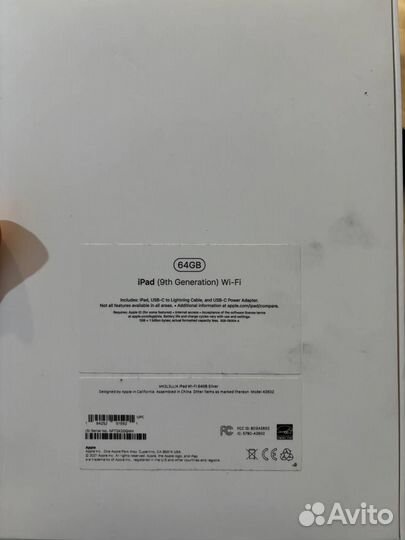 Планшет apple iPad