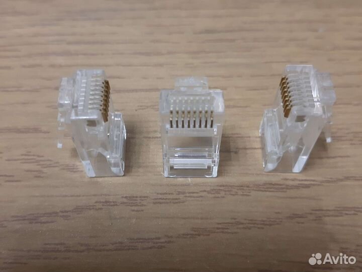 Разъемы, коннекторы RJ-45 5e 100шт