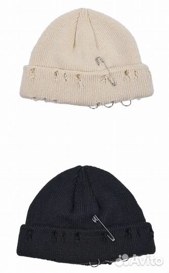 Шапка зимняя вязанная, женская, мужская
