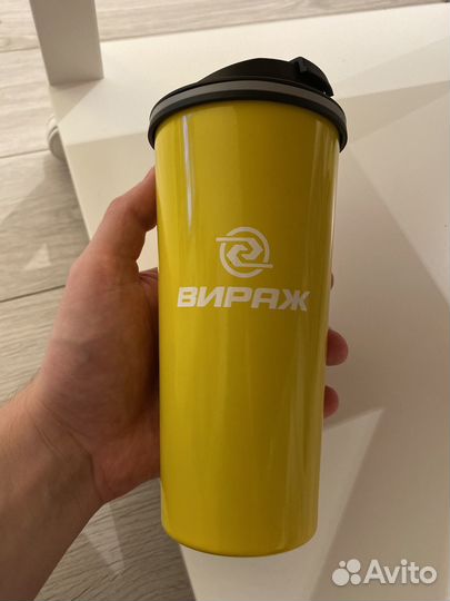 Термокружка нержавеющая сталь 450 мл. новая