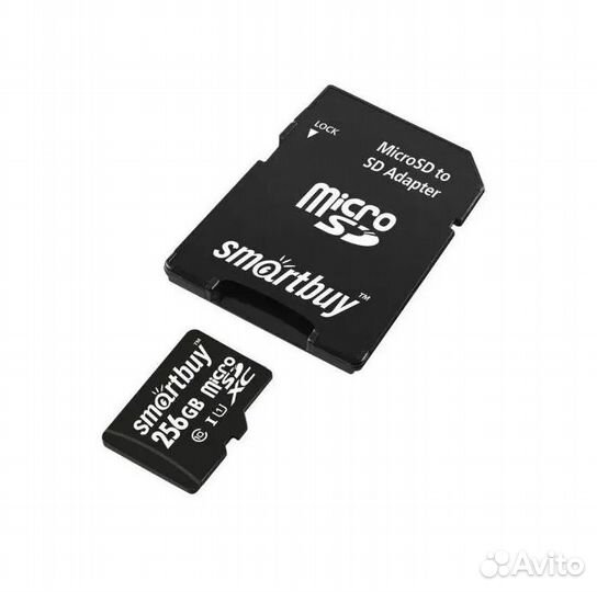 Карта памяти Micro sdxc Smartbuy 256Gb class 10