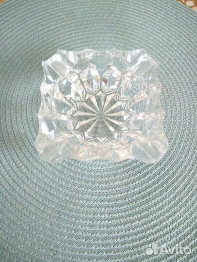 Хрустальная пепельница СССР