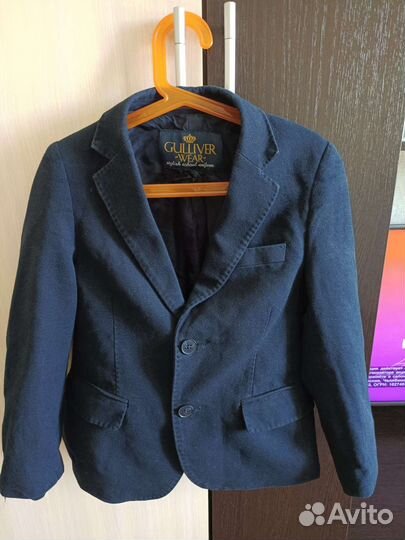 Школьный костюм для мальчика 134 синий